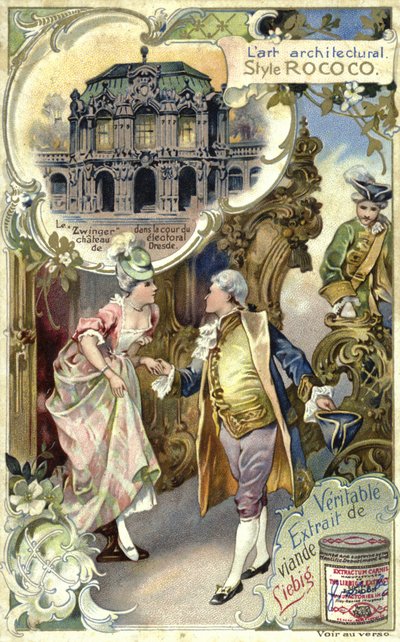 Arquitectura rococó; palacio Zwinger, Dresde de European School